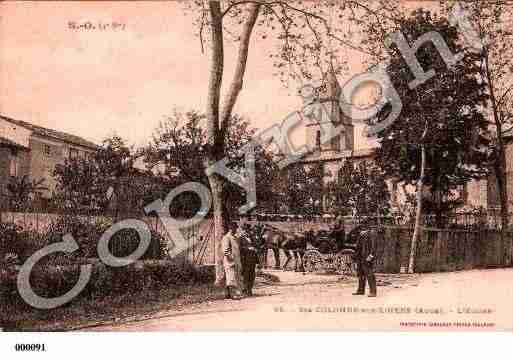 Ville de SAINTECOLOMBESURL'HERS, carte postale ancienne