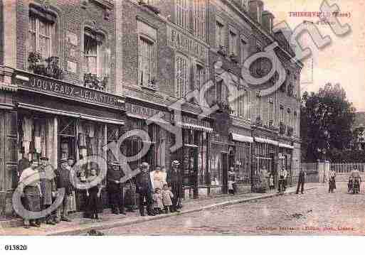 Ville de THIBERVILLE, carte postale ancienne