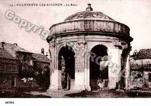 Ville de VILLENEUVELESAVIGNON, carte postale ancienne