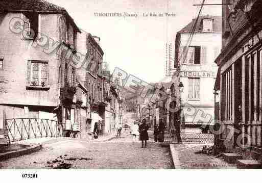Ville de VIMOUTIERS, carte postale ancienne