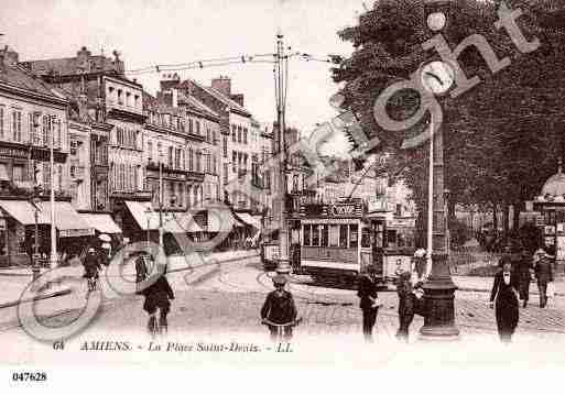 Ville de AMIENS, carte postale ancienne