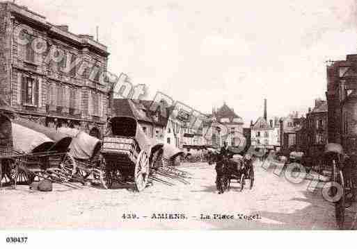 Ville de AMIENS, carte postale ancienne