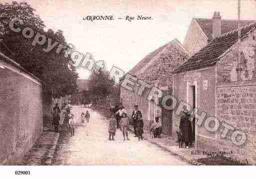 Ville de ARBONNE, carte postale ancienne