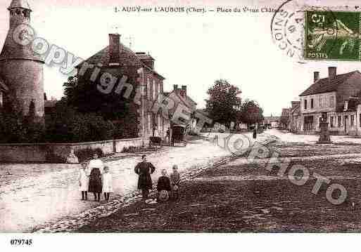 Ville de AUGYSURAUBOIS, carte postale ancienne