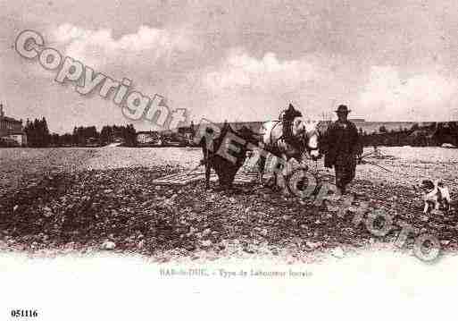 Ville de BARLEDUC, carte postale ancienne