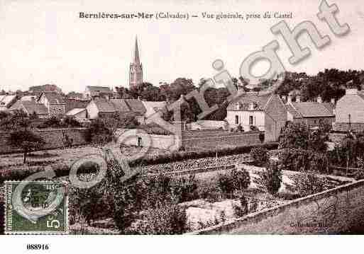 Ville de BERNIERESSURMER, carte postale ancienne