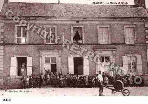 Ville de BLAISONGOHIER, carte postale ancienne