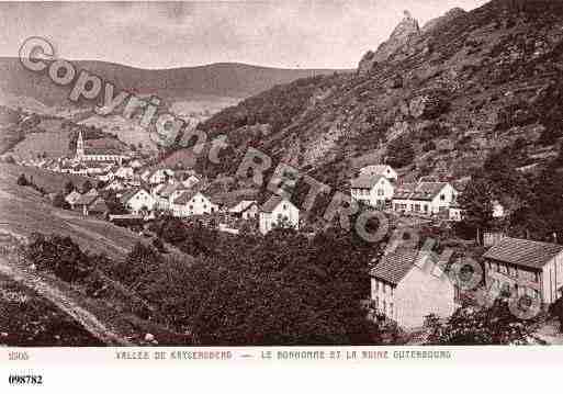 Ville de BONHOMME(LE), carte postale ancienne