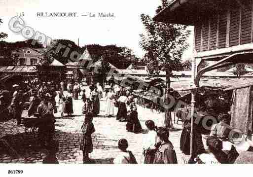 Ville de BOULOGNEBILLANCOURT, carte postale ancienne