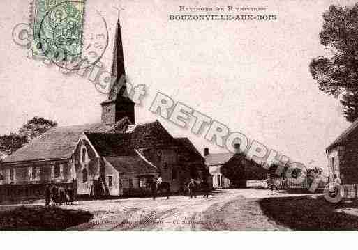 Ville de BOUZONVILLEAUXBOIS, carte postale ancienne