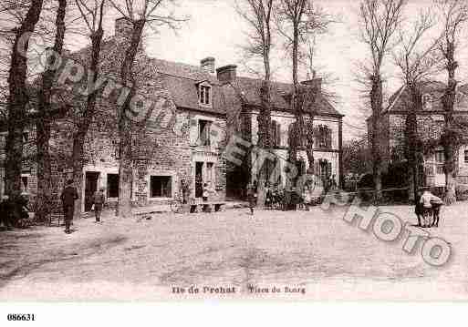 Ville de BREHAT(ILEDE), carte postale ancienne