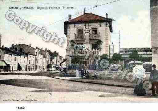 Ville de CHAMPIGNEULLES, carte postale ancienne