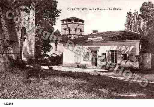 Ville de CHANCELADE, carte postale ancienne