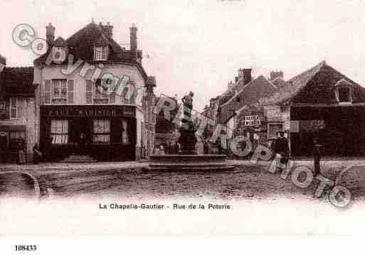 Ville de CHAPELLEGAUTHIER(LA), carte postale ancienne