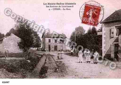 Ville de CITERS, carte postale ancienne