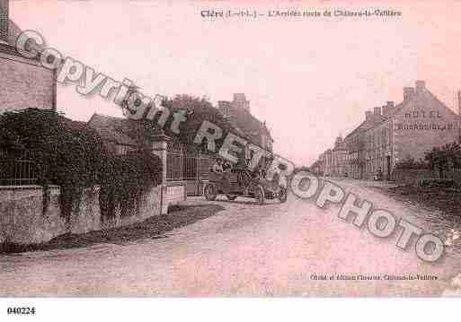 Ville de CLERELESPINS, carte postale ancienne