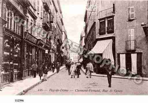 Ville de CLERMONTFERRAND, carte postale ancienne