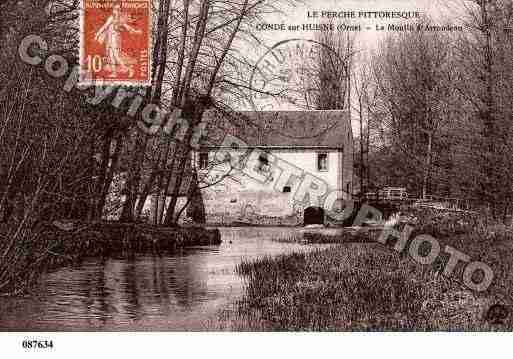 Ville de CONDESURHUISNE, carte postale ancienne