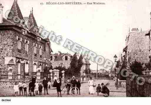 Ville de COURBEVOIE, carte postale ancienne