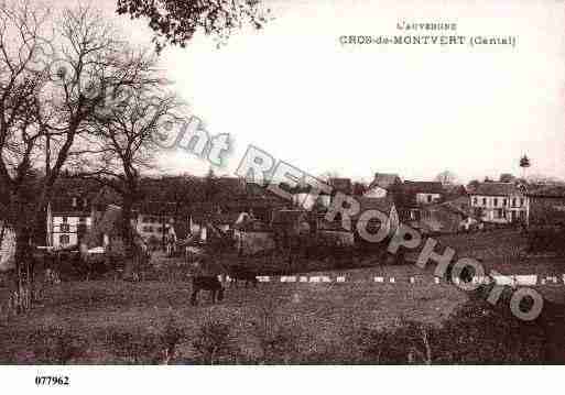 Ville de CROSDEMONTVERT, carte postale ancienne