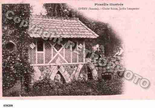 Ville de EPEHY, carte postale ancienne