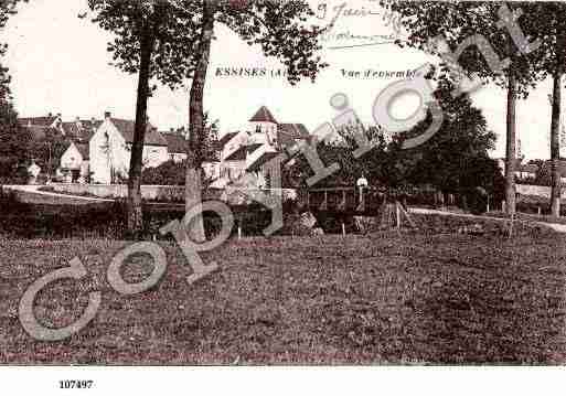 Ville de ESSISES, carte postale ancienne