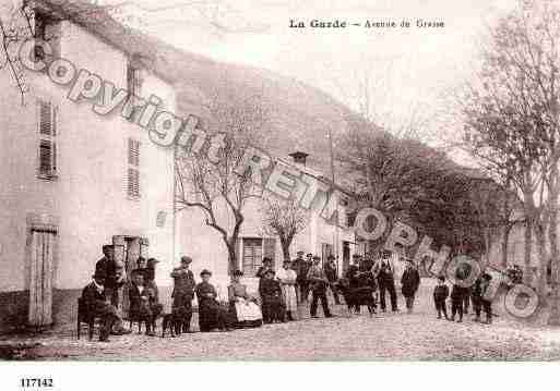 Ville de GARDE(LA), carte postale ancienne