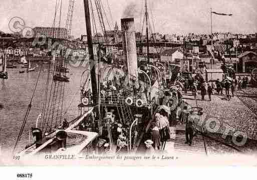 Ville de GRANVILLE, carte postale ancienne