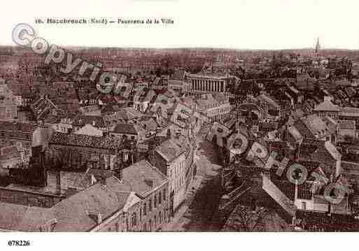 Ville de HAZEBROUCK, carte postale ancienne