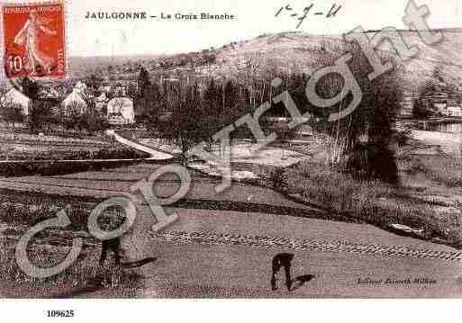 Ville de JAULGONNE, carte postale ancienne