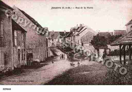 Ville de JOUARRE, carte postale ancienne