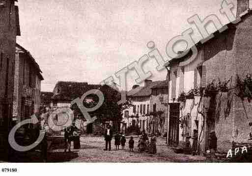 Ville de LEDERGUES, carte postale ancienne