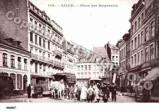 Ville de LILLE, carte postale ancienne