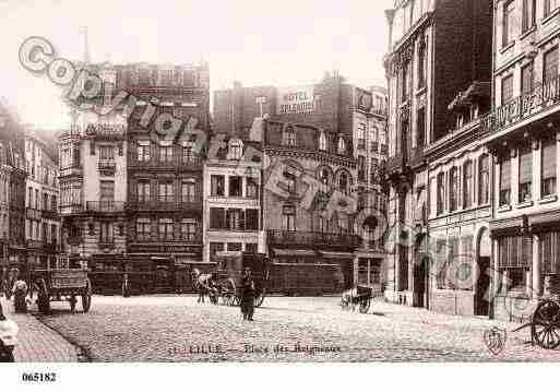 Ville de LILLE, carte postale ancienne