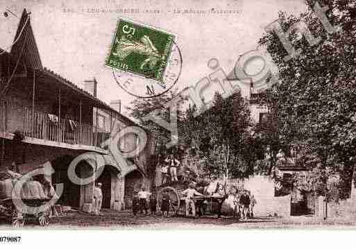 Ville de LUCSURORBIEU, carte postale ancienne
