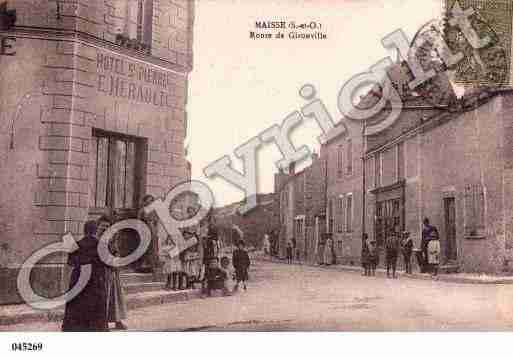 Ville de MAISSE, carte postale ancienne