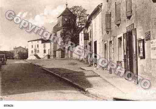 Ville de MAUZESURLEMIGNON, carte postale ancienne