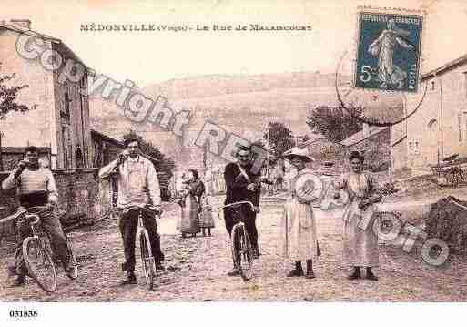 Ville de MEDONVILLE, carte postale ancienne