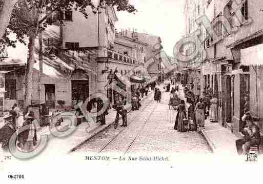 Ville de MENTON, carte postale ancienne