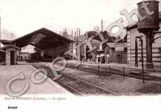 Ville de MEZIDONCANON, carte postale ancienne