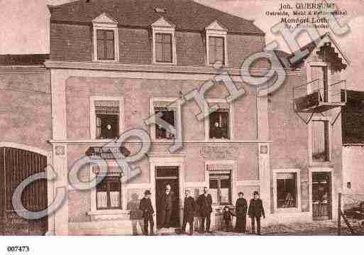 Ville de MONDORFF, carte postale ancienne