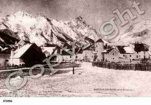 Ville de MONETIERLESBAINS(LE), carte postale ancienne