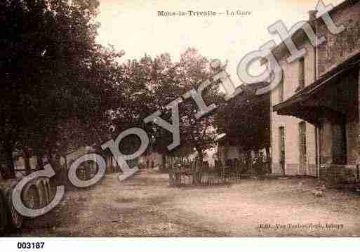 Ville de MONSLATRIVALLE, carte postale ancienne Ville de MONSLATRIVALLE, carte postale ancienne