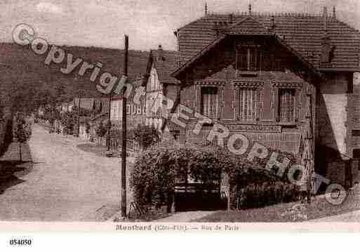 Ville de MONTBARD, carte postale ancienne