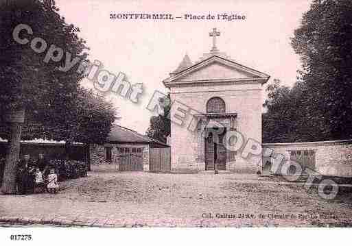 Ville de MONTFERMEIL, carte postale ancienne