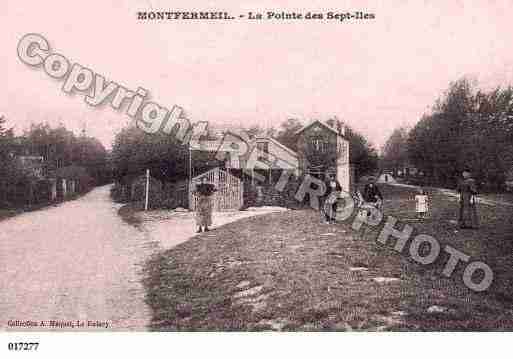 Ville de MONTFERMEIL, carte postale ancienne