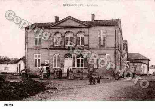 Ville de NETTANCOURT, carte postale ancienne