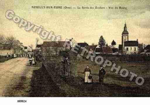 Ville de NEUILLYSUREURE, carte postale ancienne