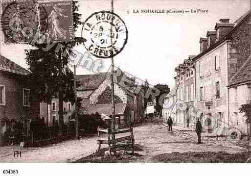 Ville de NOUAILLE(LA), carte postale ancienne