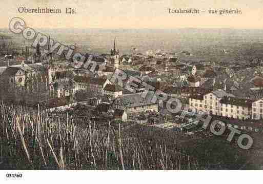 Ville de OBERNAI, carte postale ancienne